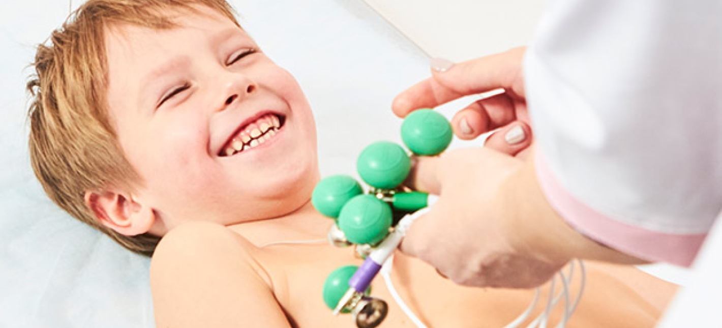 Электрокардиография детям (ЭКГ) 